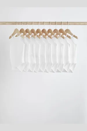 Next 10 Pack Baby Strappy Bodysuits