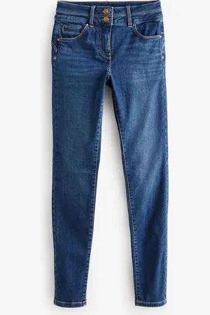 Next Mid Wash Lift Slim And Shape Skinny Jeans