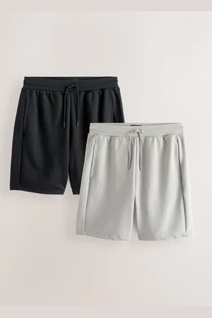 Next /Grey Zip Pocket Jersey Shorts 2 Pack