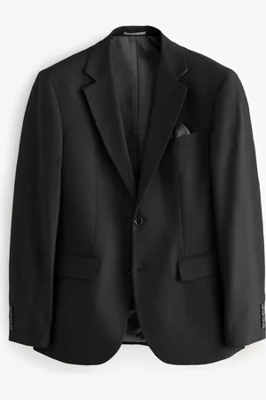 Next Slim Fit Flannel Suit Jacket