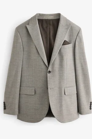 Next Slim Fit Check Suit Jacket