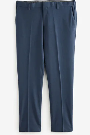 Next Mid Slim Fit Muscle FIt Motionflex Stretch Suit Trousers
