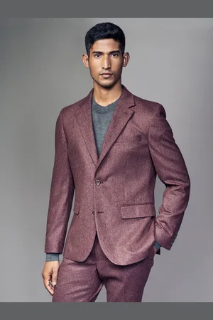 Next Slim Fit Wool Donegal Suit Jacket
