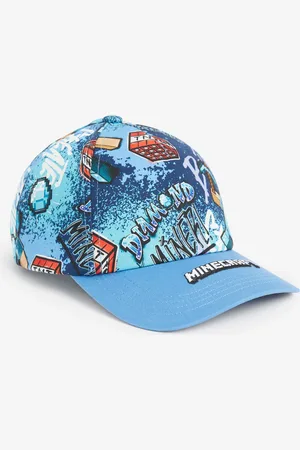 Next Minecraft Grafitti 100% Cotton License Cap (1-16yrs)