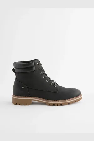Next Extra Wide Fit Forever Comfort Casual Lace-Up Ankle Boots