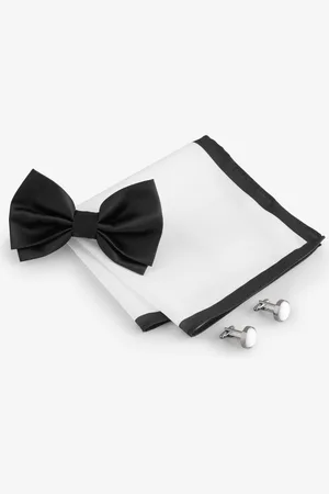 Next Bow Tie Pocket Square And Cufflinks Gift Box Set