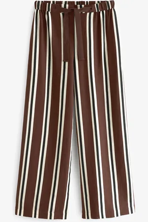 Next Chocolate Wide Leg Trousers