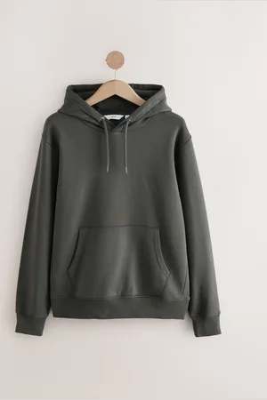 Next Slate Regular Fit Rich Jersey Fabric Hoodie