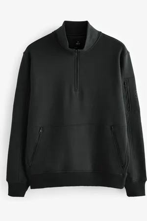 Next Slate Grey Utility Sweat Top