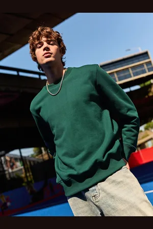 Next Bright Crew Sweatshirt 100% Cotton Heavyweight Crew Sweatshirt