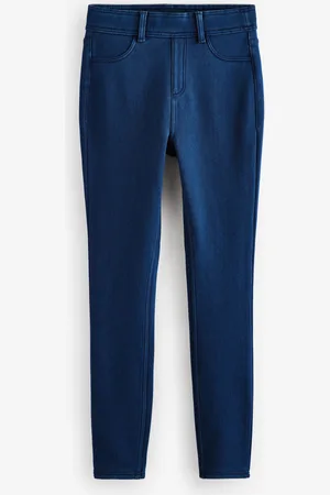 Next Dark Brushed Jersey Denim Leggings