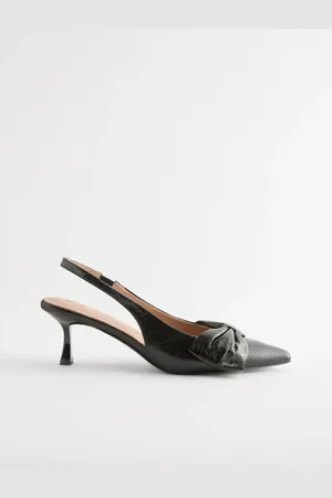 Next Standard Fit Forever Comfort Bow Slingback Kitten Heels