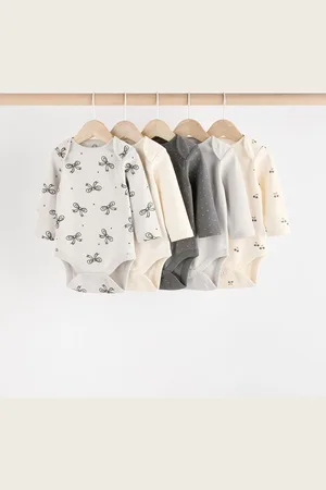 Next /White Baby Bodysuits 5 Pack