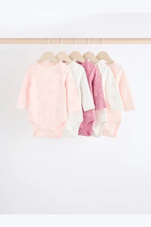 Next Baby 100% Cotton Bodysuits 5 Pack