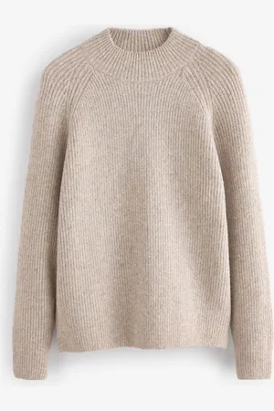 Next Relaxed Fit Premium Soft Touch Crew Jumper with Wool