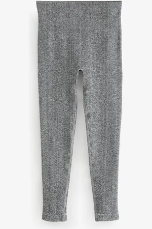 Next Marl Ribbed Seamless High Waist Leggings