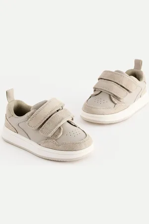 Next Wide Fit (G) Baby Touch Fastening Leather First Walker Shoes
