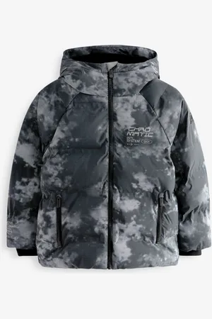 Next Fleece Lined Hooded Padded Puffer Jacket (3-17yrs)