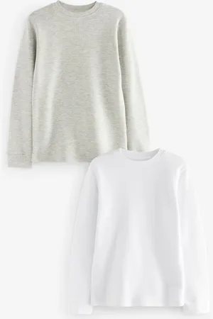 Next Grey/ Thermal Long Sleeve Tops 2 Pack (2-16yrs)