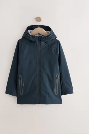 Next Waterproof Mesh Hooded Lined Anorak Jacket (3-16yrs)
