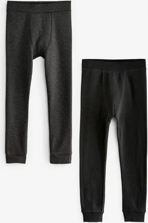 Next /Charcoal Thermal Leggings 2 Pack (2-16yrs)
