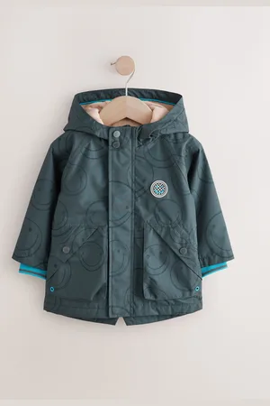 Next Fleece Lined Waterproof Coat (3mths-7yrs)