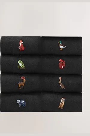 Next Woodland Fun Embroidered Socks 8 Pack
