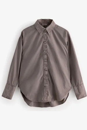 Next Mink Washed Oversized Shirt