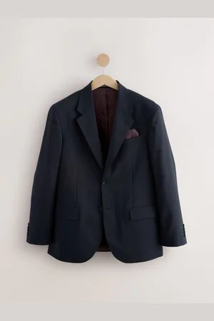 Next Blue Regular Fit Signature Nova Fides Wool Jacket