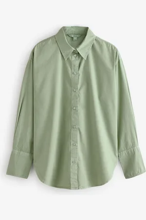 Next Sage Washed Oversized Shirt