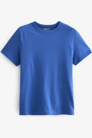 Next Cobalt Essential Pure Cotton Short Sleeve Crew Neck T-Shirt