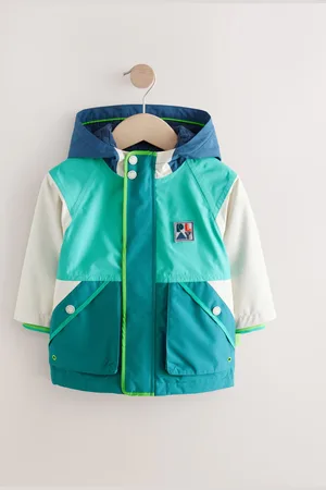 Next Mineral Fleece Lined Waterproof Coat (3mths-7yrs)