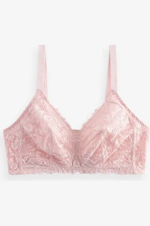 Next Light Total Support Non Pad Non Wire Full Cup Lace Ultimate Comfort Bra B-H