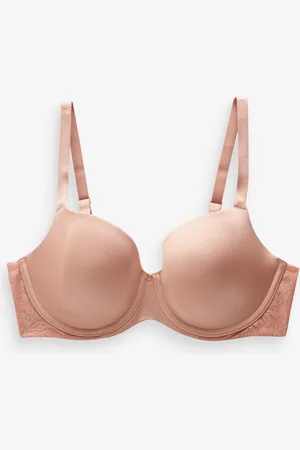 Next Praline DD+ Floral Back Smoothing Ultimate Comfort Bra