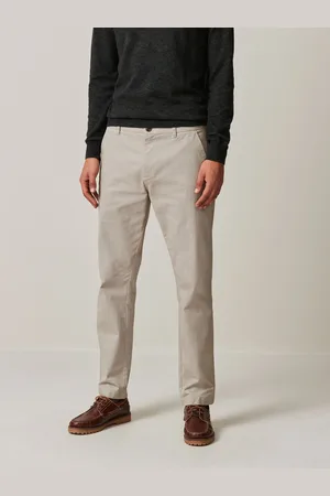Next Slim Fit Stretch Printed Soft Touch Chino Trousers