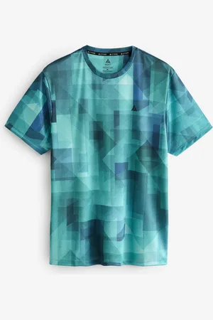 Next Aqua Active Gym Printed Training T-Shirt