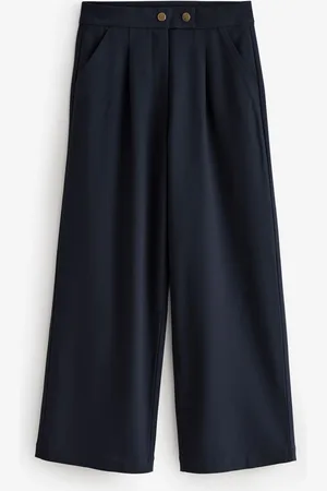 Next Regular Length Senior Wide Leg School Trousers (9-18yrs)