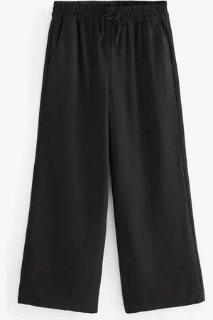 Next Pull-On Crepe Wide Leg Trousers (9-18yrs)