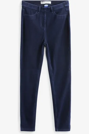 Next Rinse Cropped Denim Jersey Leggings