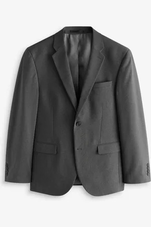 Next Charcoal Regular Fit Essential Suit Jacket