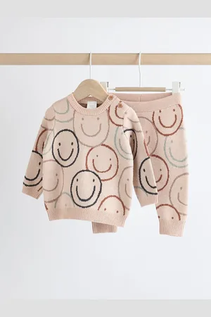 Next Print Baby Knitted Top and Leggings Set (0mths-2yrs)