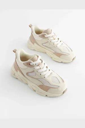 Next /Neutral Chunky Lace-Up Trainers