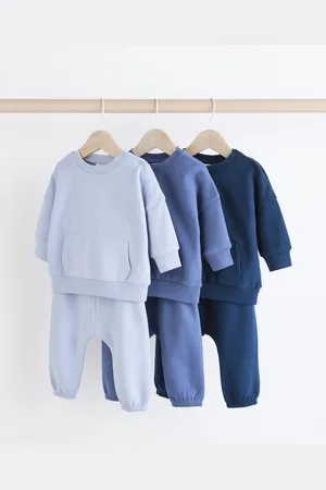 Next Baby Sweatshirt and Joggers Set 6 Pack