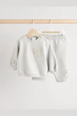 Next Grey/ Taping Baby Sweatshirt and Joggers Set