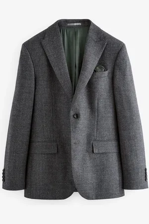 Next Slim Fit Signature TG Di Fabio Italian Fabric Textured Suit Jacket