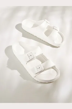 Next EVA Double Strap Flat Slider Sandals With Adjustable Buckles