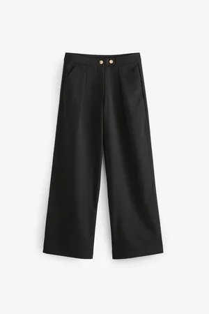 Next Regular Length Senior Wide Leg School Trousers (9-18yrs)