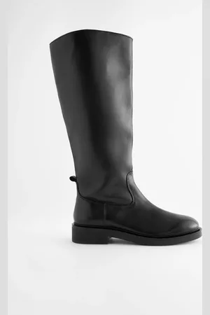 Next Forever Comfort Leather Rider Knee High Boots