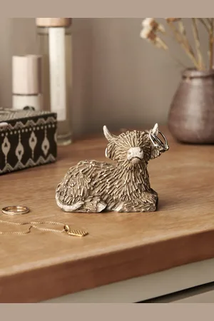 Next Natural Hamish The Highland Cow Ring Holder