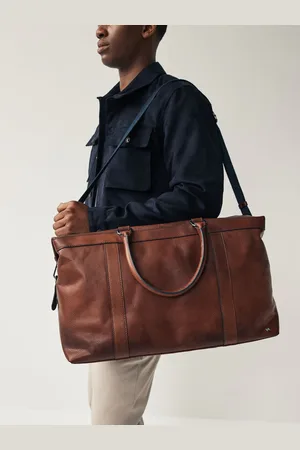 Next Leather Holdall Bag